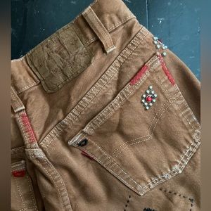 Vintage patchwork embroidered Levi’s